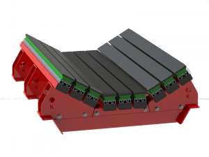 Kinder K-impact Impact Bed Belt Support Bed Improve Material Containment At High Impact Conveyor Transfer Points.