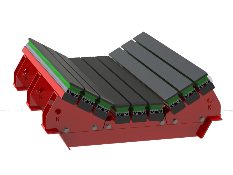 Kinder K-impact Impact Bed Belt Support Bed Improve Material Containment At High Impact Conveyor Transfer Points.