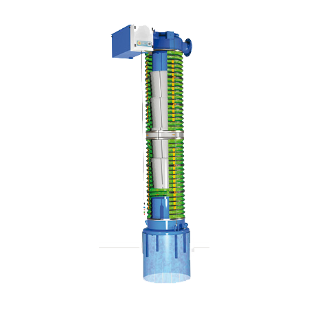 Torex ZX Ship Stockpile Loading Bellows For Dry Materials