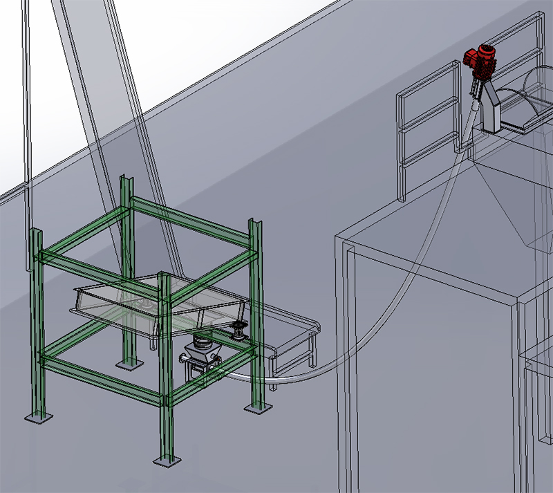 IPO003024 AREA 2 FLEXIBLE SCREW